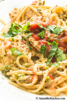 Cilantro Lime Chicken Pasta - Art and the Kitchen image