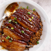 Mei Cai Kou Rou (Steamed Pork with Preserved Mustard) image