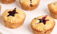 Mini Blueberry Pies Recipe | Laura in the Kitchen ... image