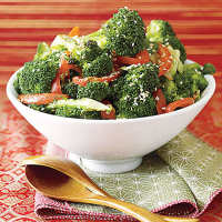 Stir-Fried Broccoli Recipe | MyRecipes image