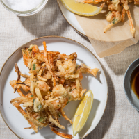 Shrimp & Vegetable Kakiage Tempura Recipe | EatingWell image