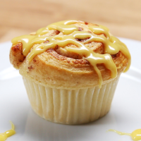 Cinnamon Roll Cupcakes Recipe by Tasty image