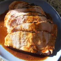 Fruit Glazed Pork Roast Recipe | Allrecipes image