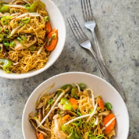 Chicken Chow Mein for Two | Cook's Country image