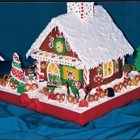 LIGHT UP GINGERBREAD HOUSE RECIPES