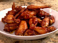 Pat's Spicy Peach Hot Wings Recipe | The Neelys | Food Network image