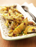 Cheddar-Bacon Potato Wedges - Prevention.com image