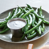 Green Beans with Dilly Sauce Recipe | MyRecipes image