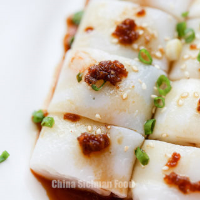 Cheung Fun (Steamed Rice Noodles) | China Sichuan Food image
