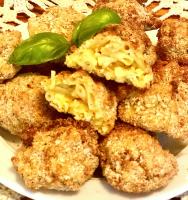 MAC AND CHEESE BITES IN AIR FRYER RECIPES