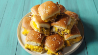 Best Pull-Apart Cheeseburger Sliders - How To Make Pull ... image
