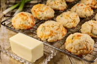 Cheddar-Scallion Buttermilk Biscuits | Allrecipes image