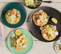 Street-Style Lobster Tacos with Avocado and Lime Crema image