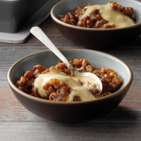 Sticky Toffee Rice Pudding with Caramel Cream Recipe: How ... image