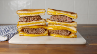 Best Grilled Cheese Burger Recipe - How to Make a Grilled ... image