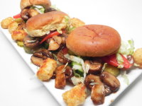 Vegetarian Mushroom Sliders Recipe | Allrecipes image