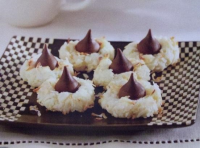 Hershey's KISSES Macaroon Cookies | Just A Pinch Recipes image