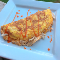 Keto Buffalo Chicken Omelette Recipe | Allrecipes image