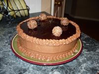 Chocolate Layer Cake With Raspberry Cream Filling Recipe ... image