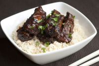Hoisin and Garlic Country Ribs With Napa Cabbage Recipe by ... image