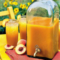 Peach Iced Tea Recipe | MyRecipes image