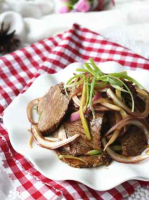 Beef with onion recipe - Simple Chinese Food image