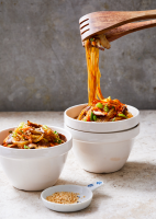 Japchae (Korean Stir-Fried Glass Noodles) | Better Homes ... image