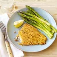 Cornmeal-battered oven-fried catfish | Recipes | WW USA image