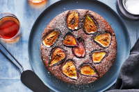 Chocolate and Fig Cake Recipe | Food & Wine image