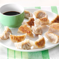 Pork & Chive Pot Stickers Recipe: How to Make It image