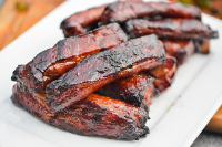 Grilled Chinese Char Siu Spare Ribs Recipe :: The Meatwave image