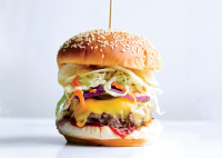 Bobby's Crunch Burger Recipe | Bon Appétit image