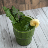 Kale Banana Juice Green Goddess Recipe | Allrecipes image