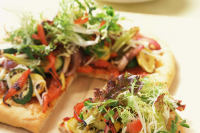 Greens Galore Pizza Recipe | Hidden Valley® Ranch image