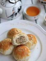 Family Edition Fresh Meat Mooncakes recipe - Simple ... image