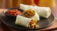 Crunchy Taco Burritos Recipe - BettyCrocker.com image