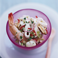 Mixed Seafood Seviche Recipe - Michelle Bernstein | Food ... image