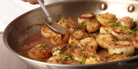 Seared Scallops With Pan Sauce Recipe | Epicurious image