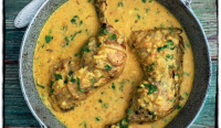 Chicken in a Coconut Sauce (Kukupaka) - The Happy Foodie image