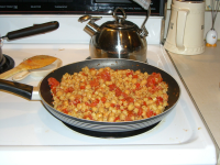 Chickpeas and Pasta Recipe - Food.com image