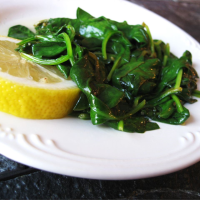 Buttery Lemon Spinach Recipe | Allrecipes image
