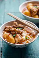 Braised Ribs with Potatoes | China Sichuan Food image