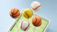 Cookies and Cream Sports Ball Cake Pops Recipe ... image
