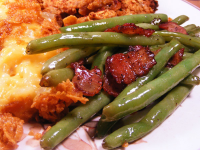 FRIED GREEN BEANS WITH BACON RECIPES
