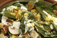 Spinach, Bacon and Mushroom Salad Recipe | Hidden Valley ... image