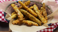 Fried Pickles Recipe - Delish.com image