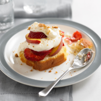 Peach and Strawberry Plate Trifle | Dessert Recipes ... image