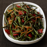 Chinese Long Beans with Cracked Black Pepper Recipe - Jean ... image