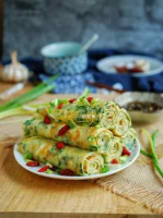 Vegetable fritters recipe - Simple Chinese Food image