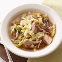 Asian Pork Soup Recipe | EatingWell image